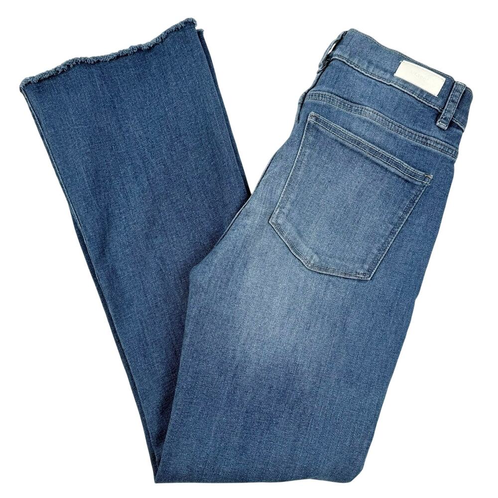 DL1961 Bridget Boot 27" Cropped Bootcut Jeans Light Indigo High Rise 26